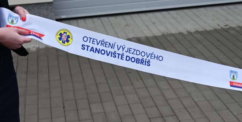 V DOBŘÍŠI JE NOVÁ SPOLEČNÁ ZÁKLADNA ZÁCHRANKY A DOBROVOLNÝCH HASIČŮ